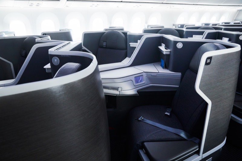 American Airlines widebody Flagship Business cabin, representative image for AAdvantage guide
