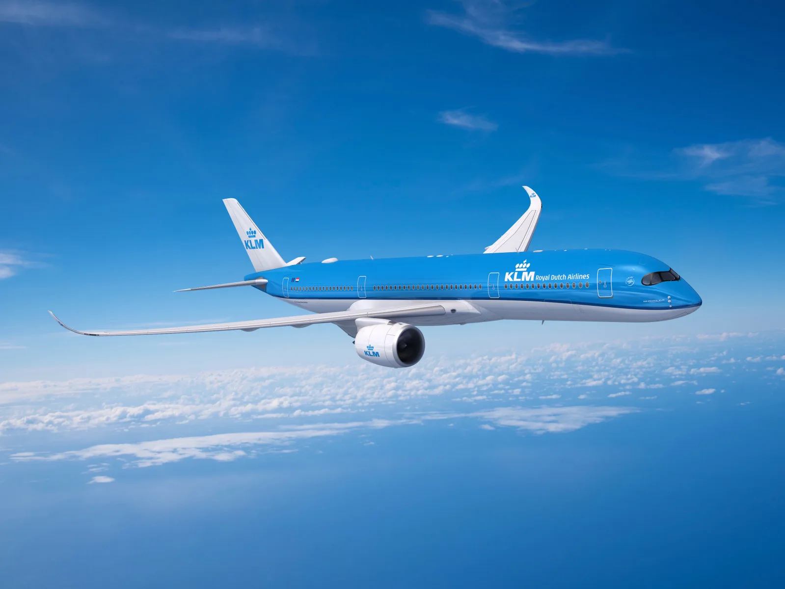 Air France-KLM Airbus A350-900, the Flying Blue partnership reachable through Chase Ultimate Rewards transfers.