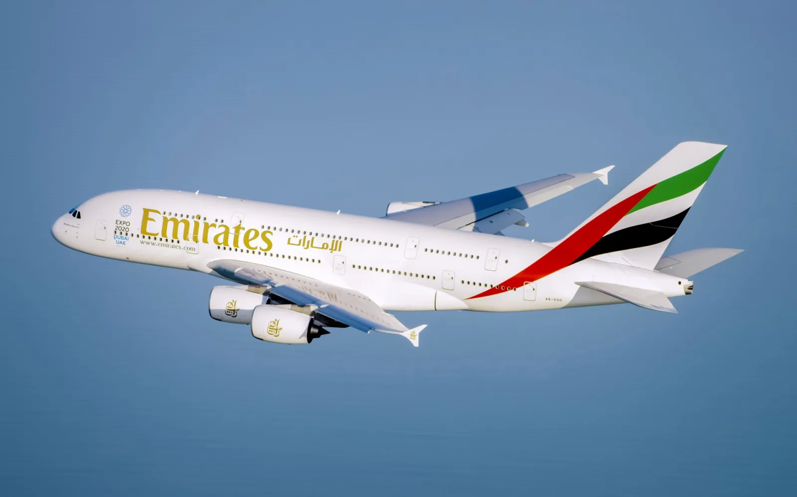 Emirates Skywards aircraft livery, illustrating context for the Gold article.