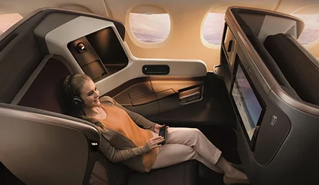 KrisFlyer aircraft livery, illustrating context for the KrisFlyer Elite Silver article.