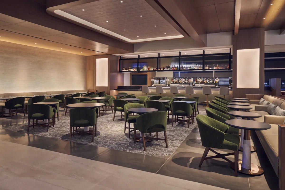 American AAdvantage lounge interior, illustrating context for the Executive Platinum article.
