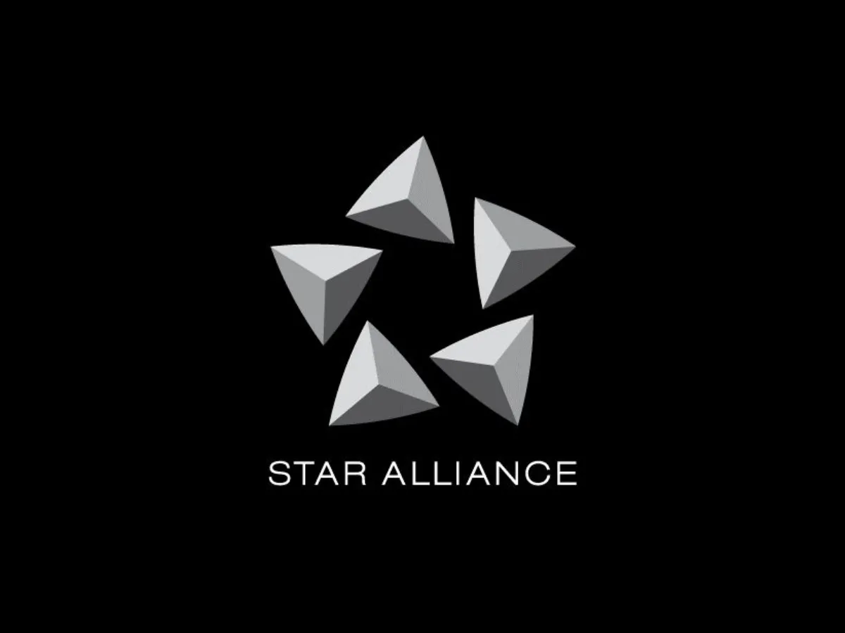 Star Alliance brand mark, the global airline alliance representing 25 member carriers worldwide