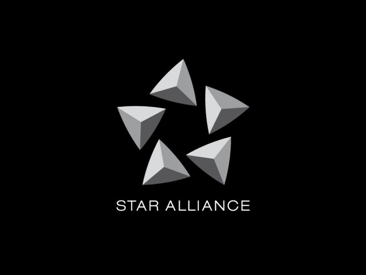 Star Alliance brand mark, the global airline alliance representing 25 member carriers worldwide